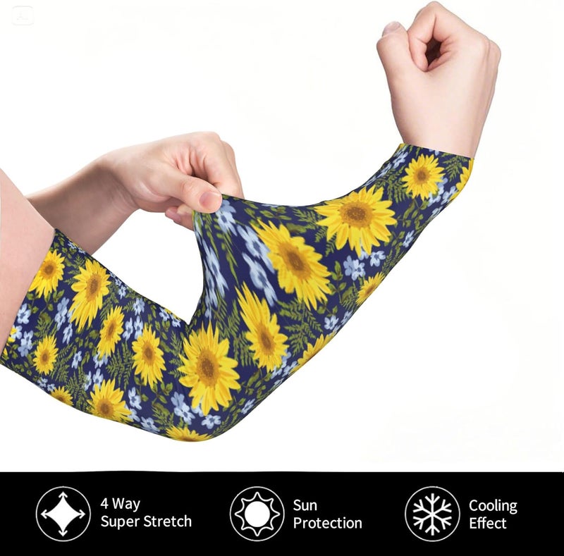 oyebn Arm Sleeves Outdoor Garden Sports Cooling Sun Sleeve for Women Men Farm - Image 3